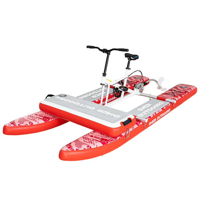 Is an inflatable water bike stable?