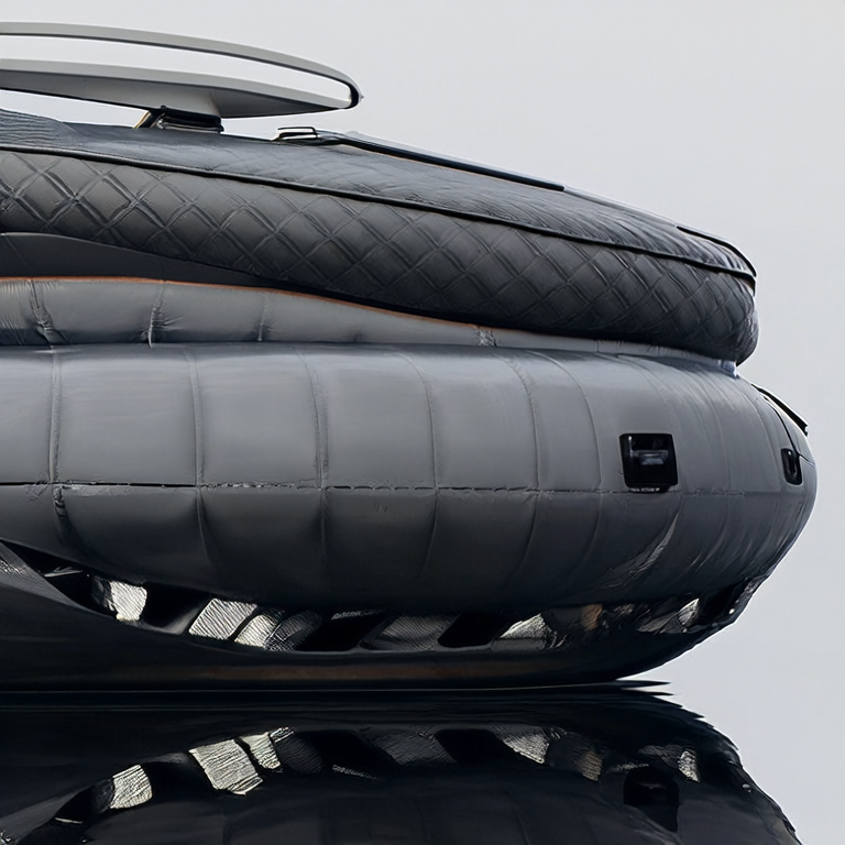What are inflatable boats made of?