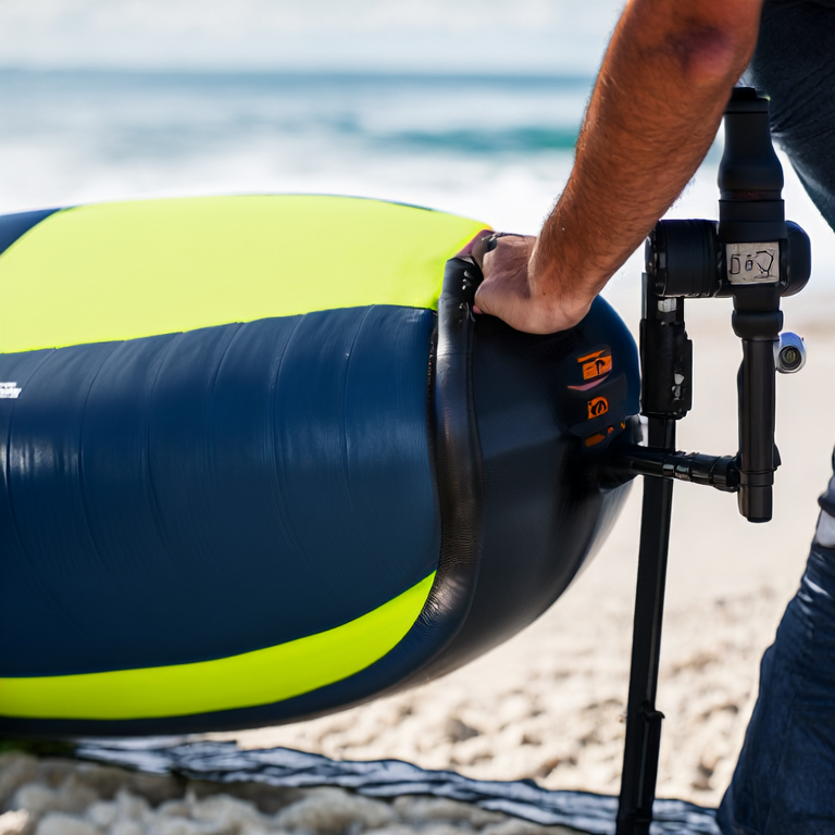 Inflatable SUP Inflation Process