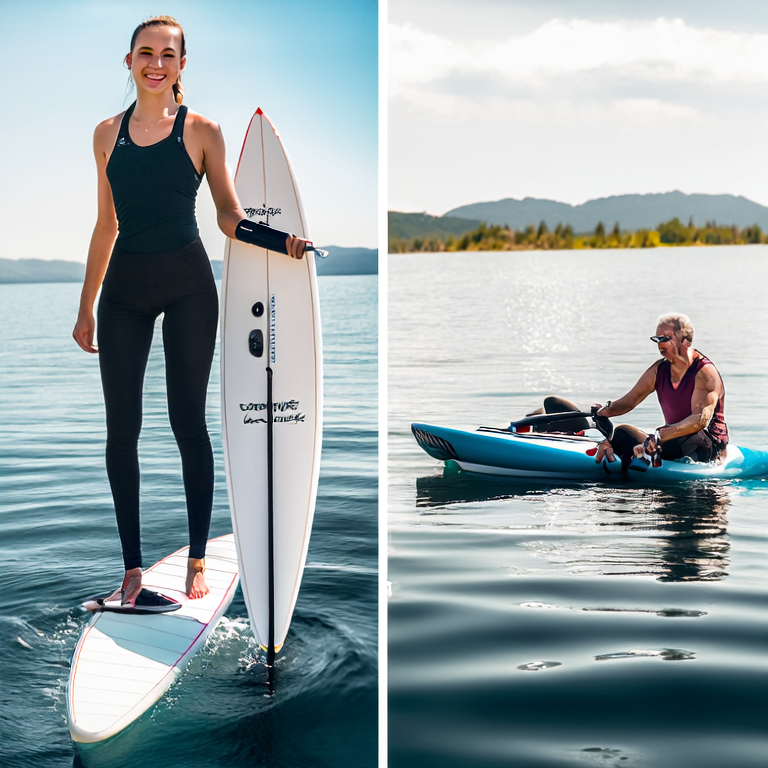 SUP vs kayak: which is easier?
