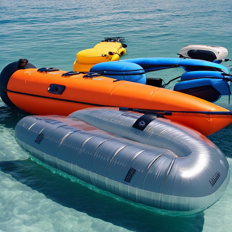 What is inflatable water sports equipment?